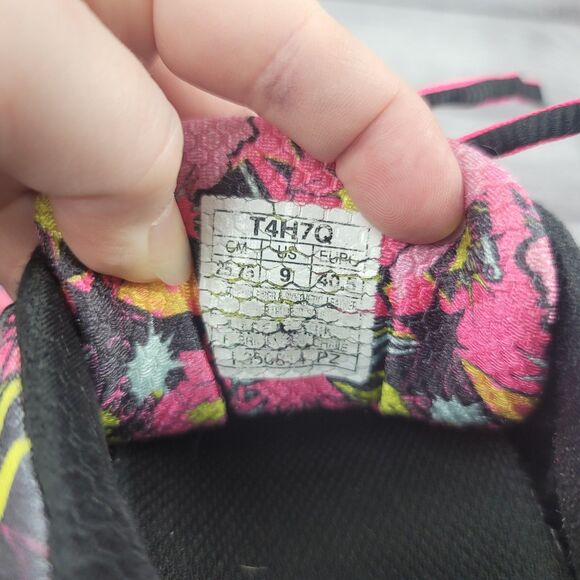 ASICS Gel Kayano 21 Black Multi Running Shoe T4H7Q Womens 9 US - Picture 7 of 8